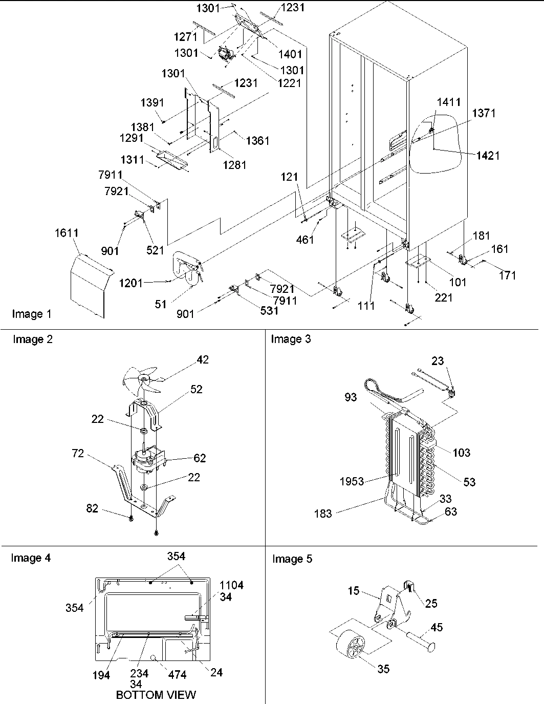 04 - Drain, Rollers, and Evap Assy