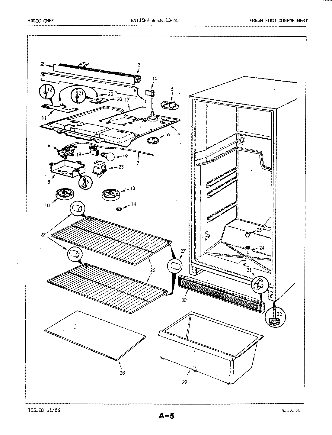 03 - FRESH FOOD COMPARTMENT