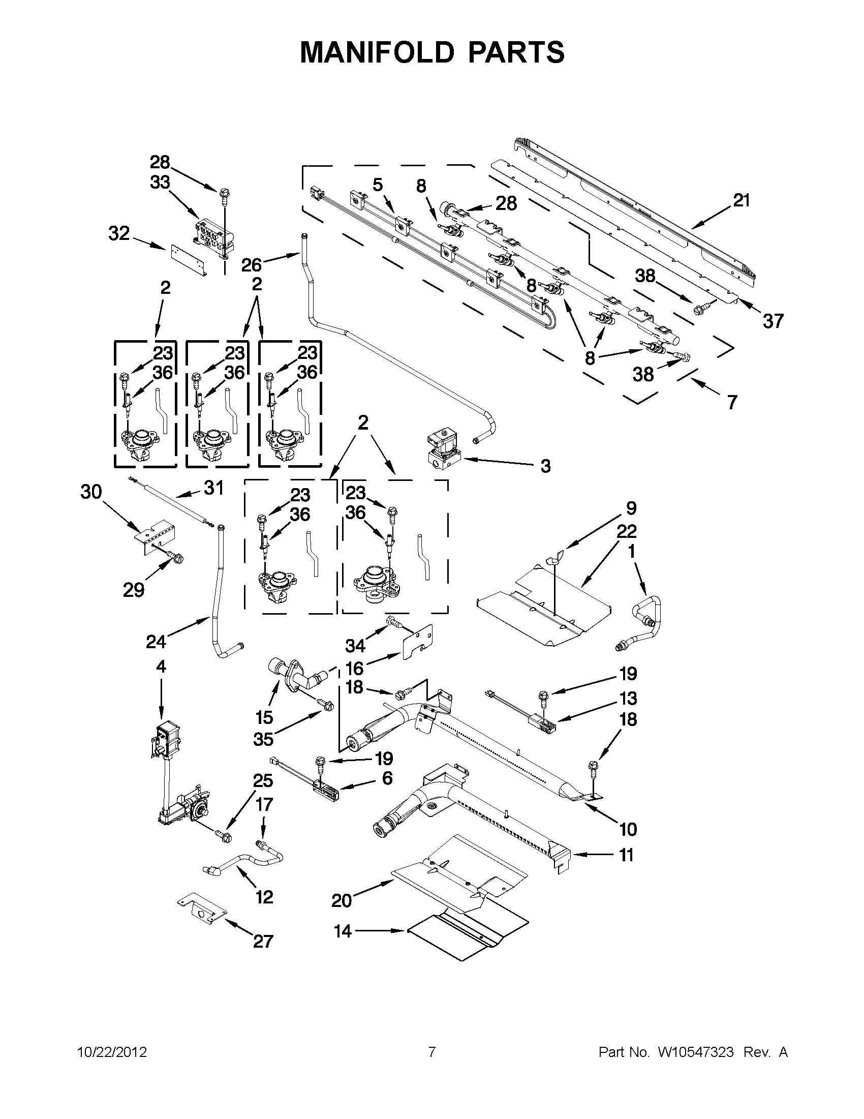 03 - MANIFOLD PARTS