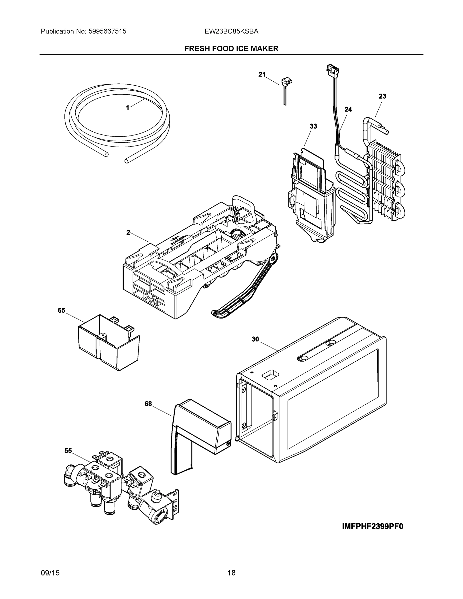 09 - FRESH FOOD ICE MAKER