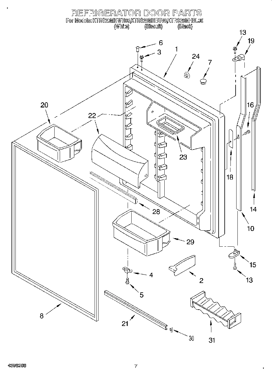 04 - REFRIGERATOR DOOR
