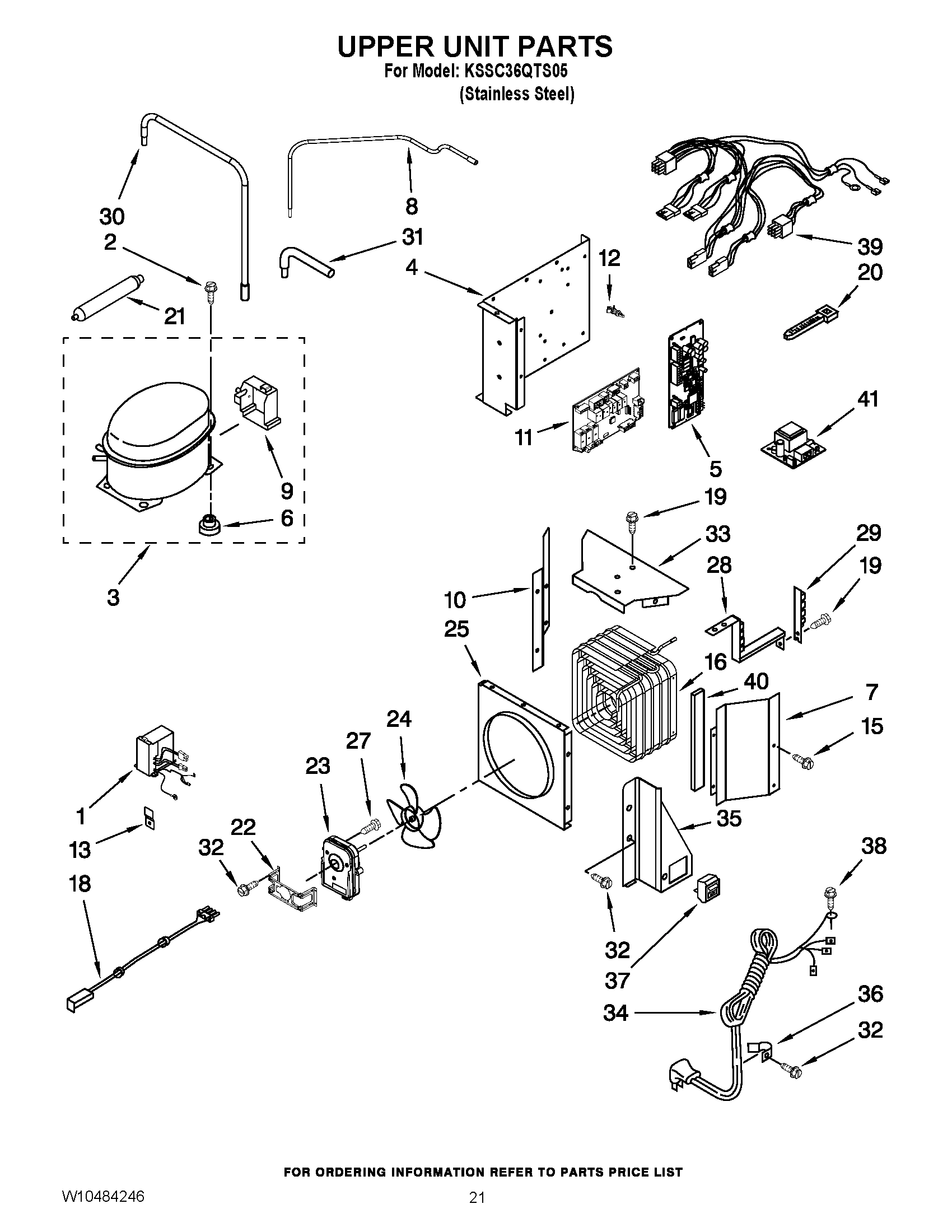13 - UPPER UNIT PARTS