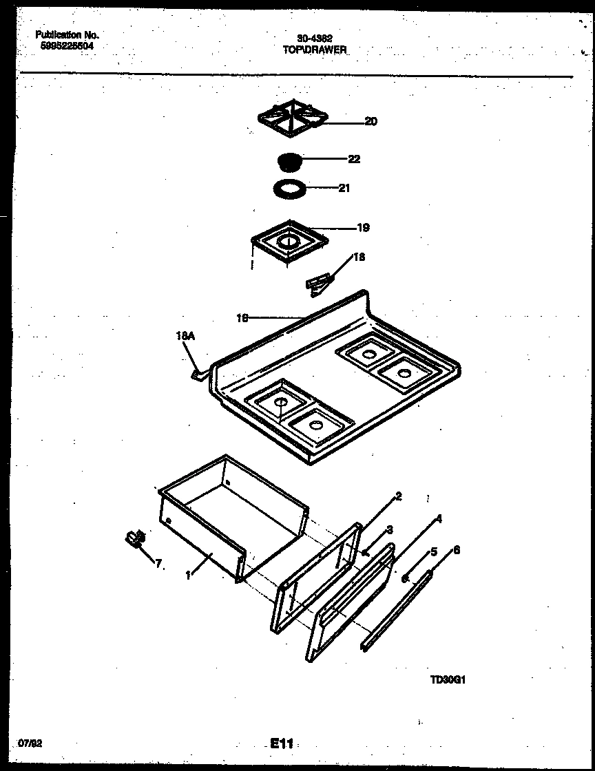 06 - COOKTOP AND DRAWER PARTS