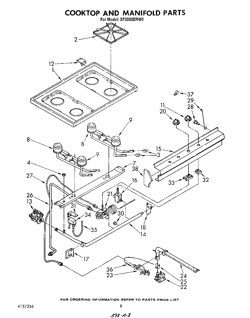 06 - COOKTOP AND MANIFOLD , LITERATURE AND OPTIONAL