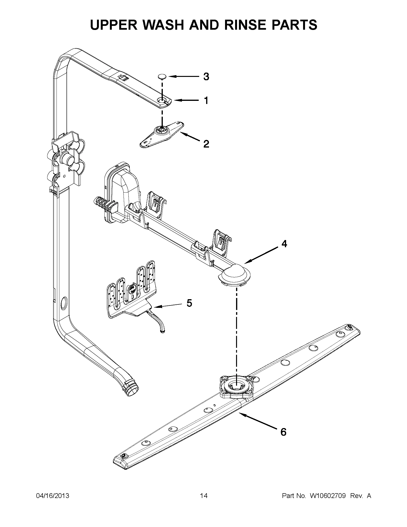 07 - UPPER WASH AND RINSE PARTS