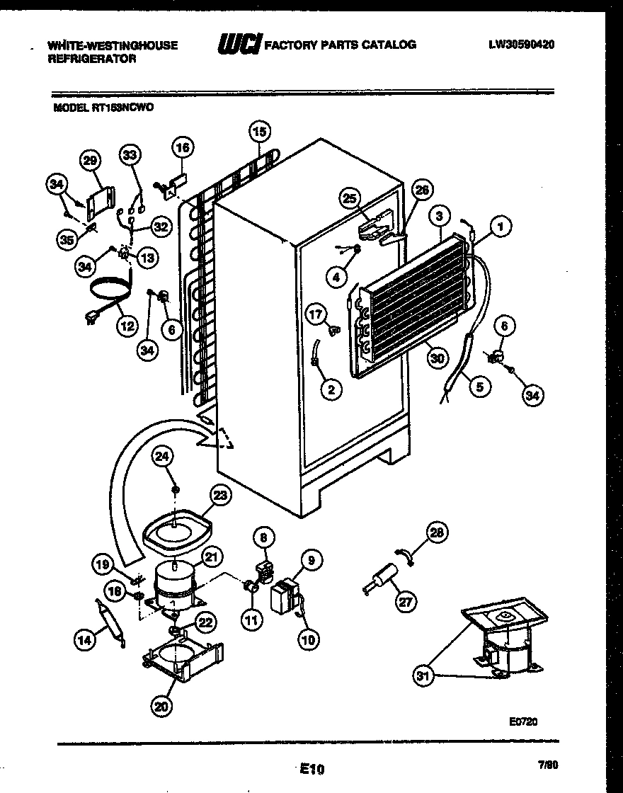 04 - SYSTEM AND AUTOMATIC DEFROST PARTS