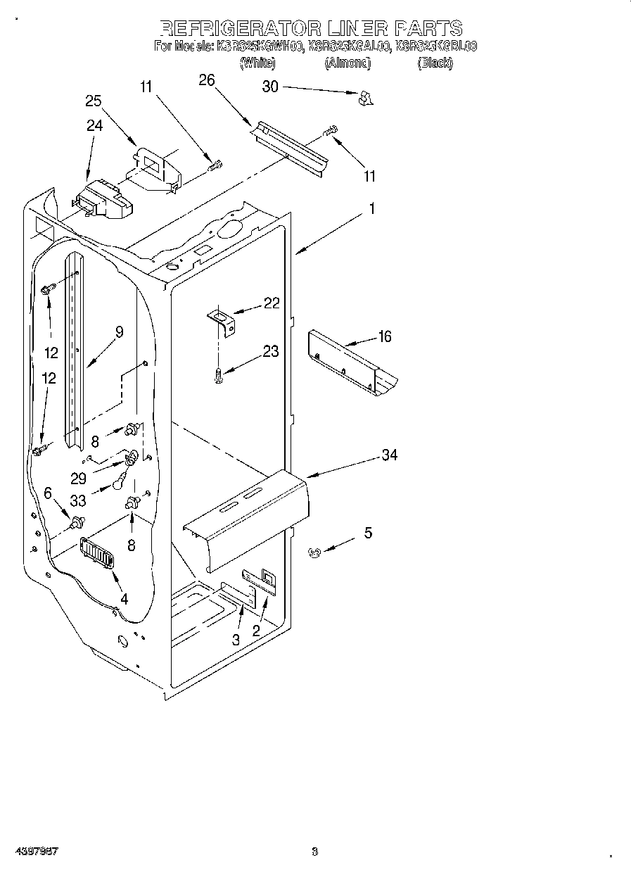 02 - REFRIGERATOR LINER