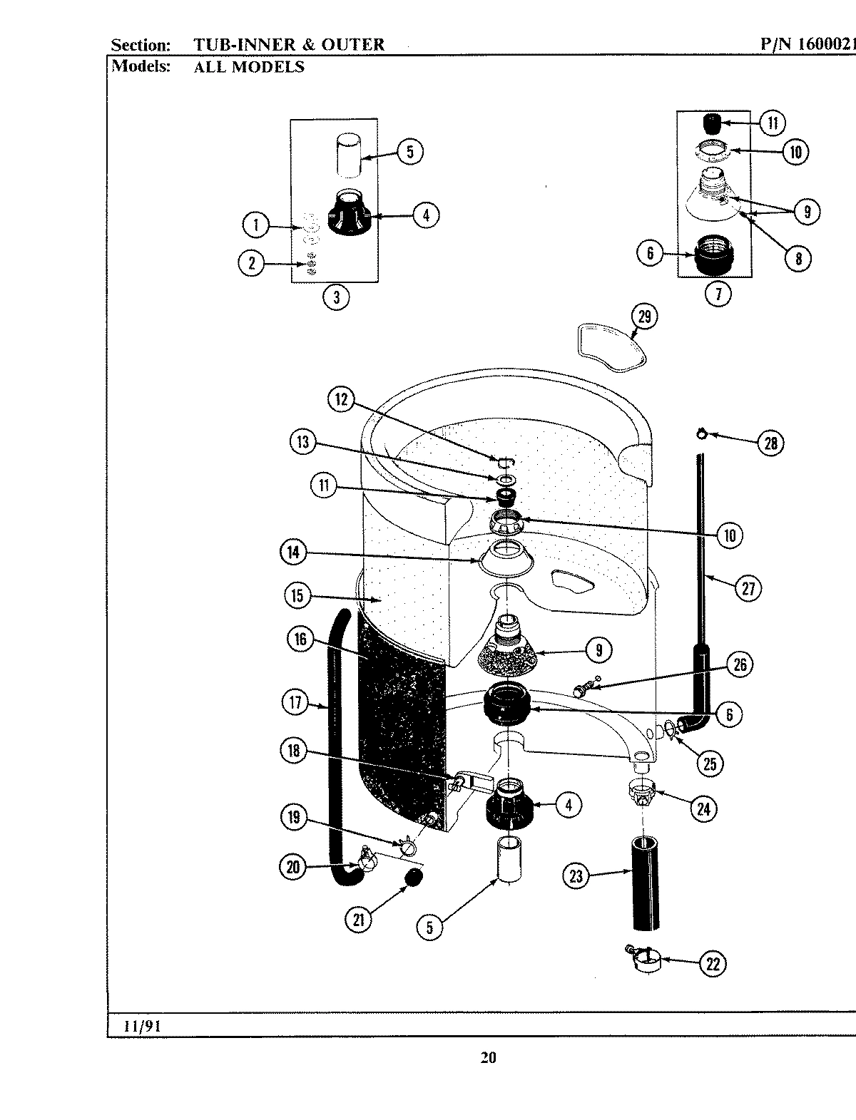 10 - TUB (INNER & OUTER)