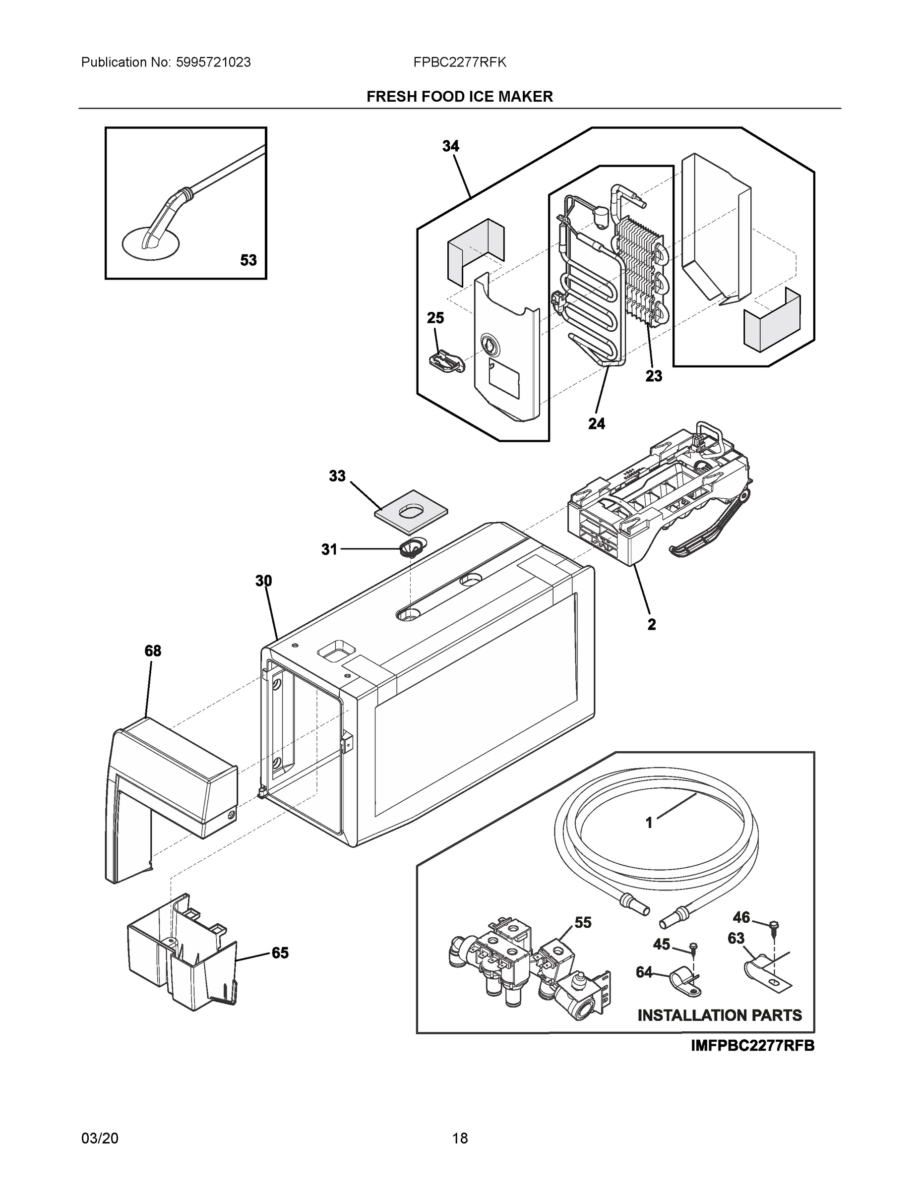 09 - FRESH FOOD ICE MAKER
