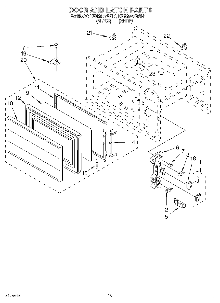 11 - DOOR AND LATCH