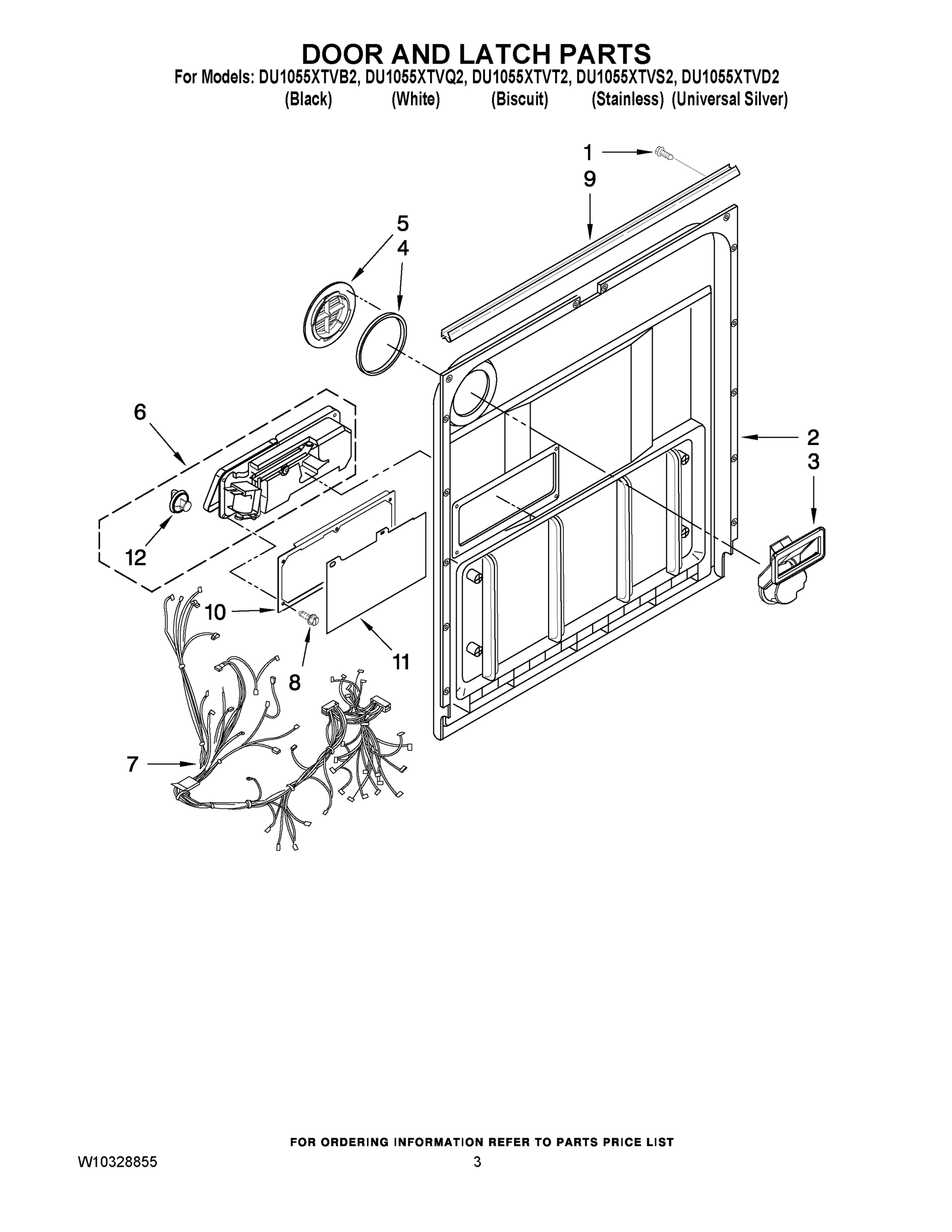 03 - DOOR AND LATCH PARTS