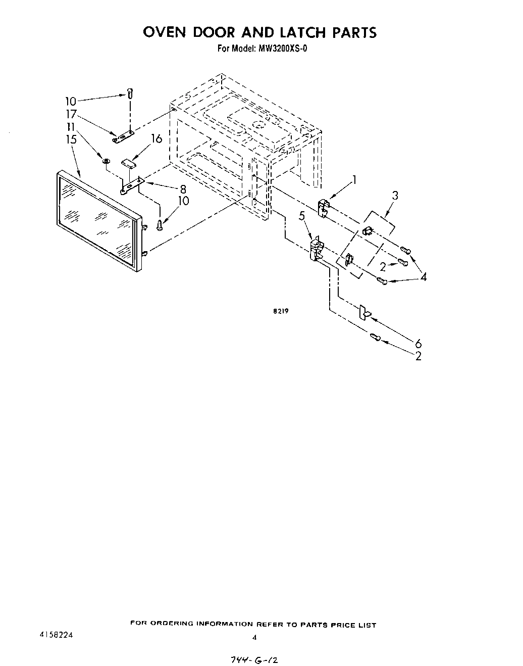 04 - OVEN DOOR AND LATCH