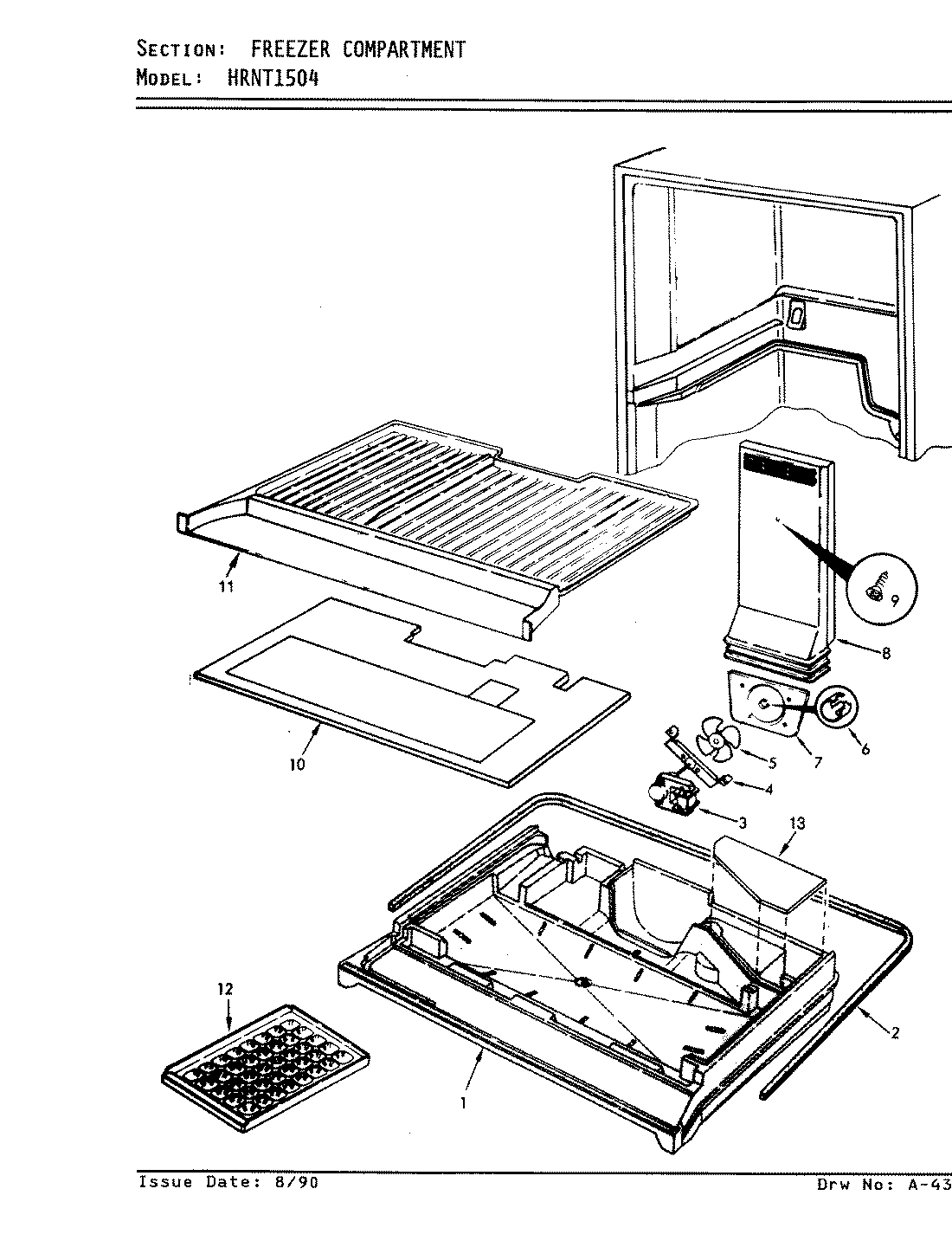 01 - FREEZER COMPARTMENT