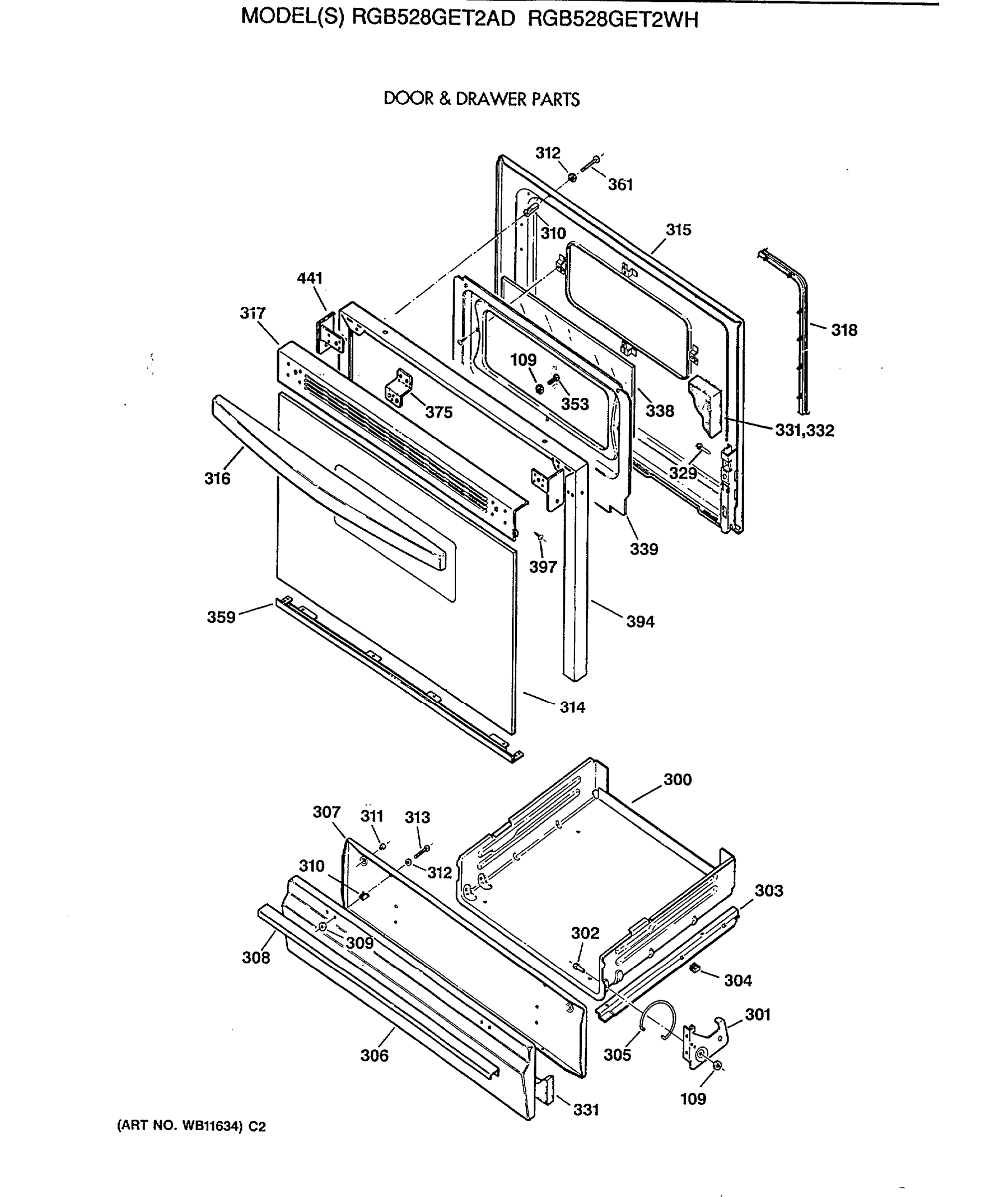 DOOR & DRAWER PARTS