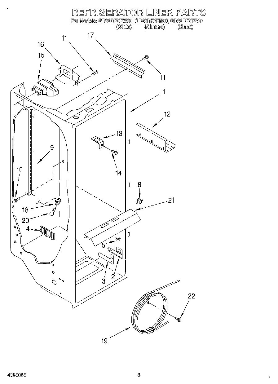 02 - REFRIGERATOR LINER