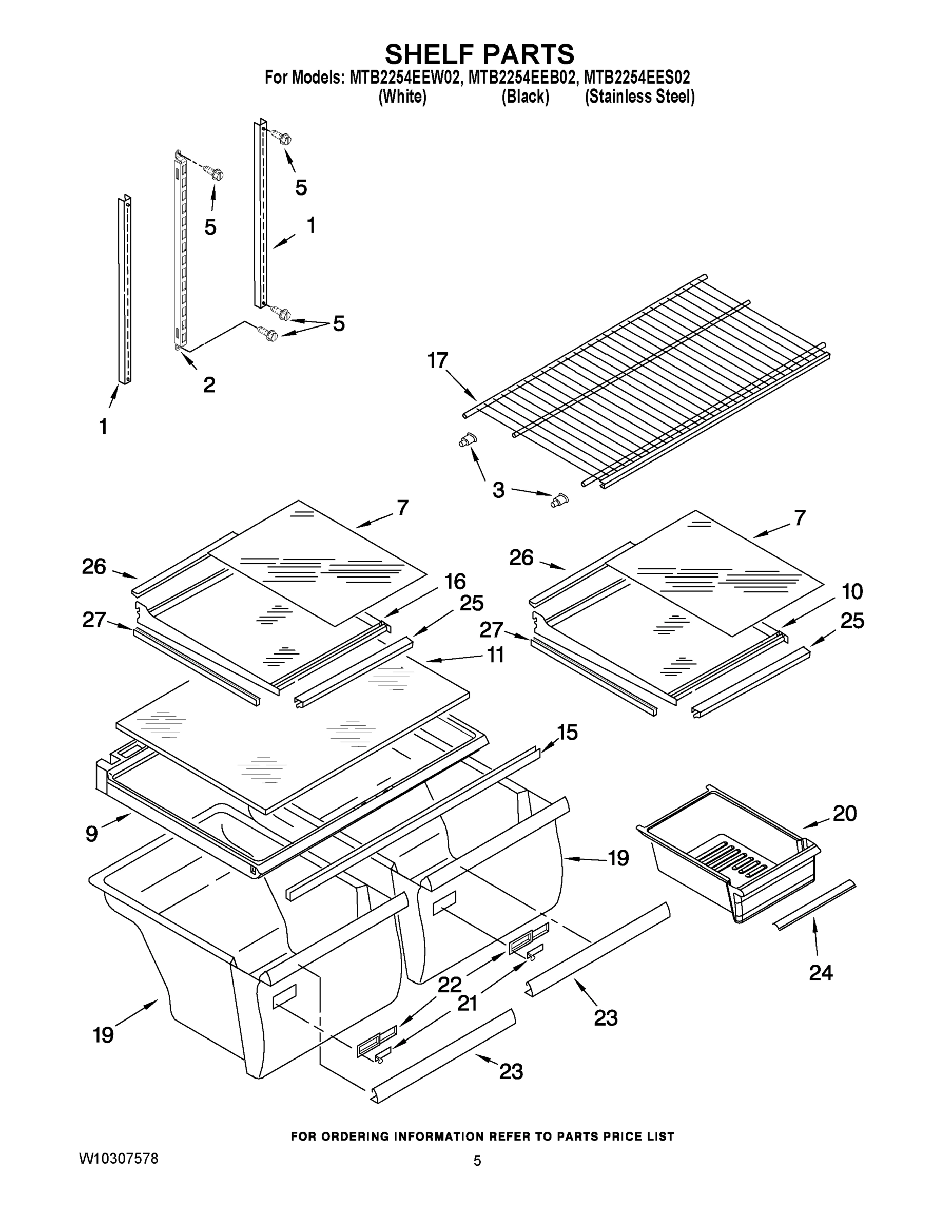 03 - SHELF PARTS
