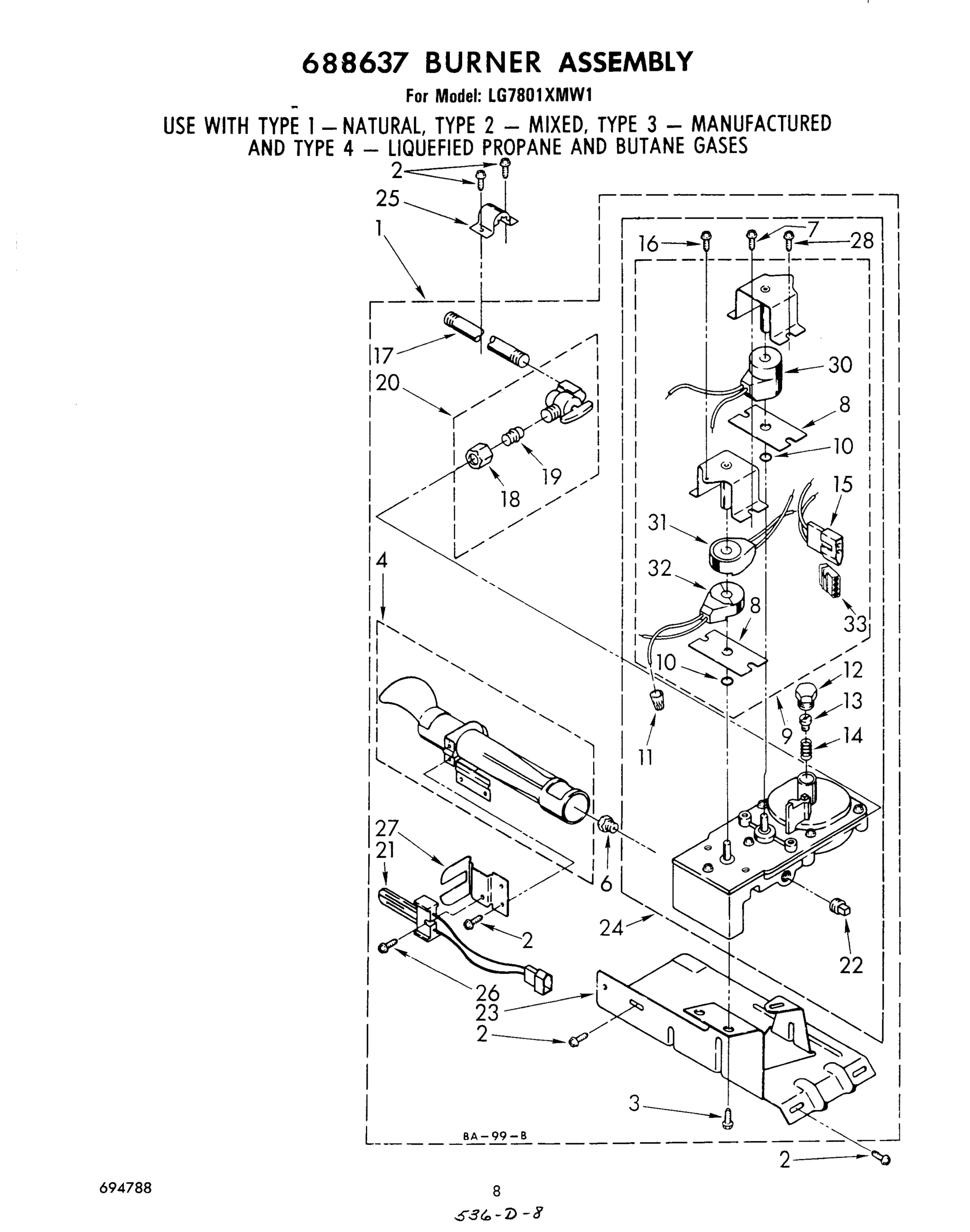 05 - 688637 BURNER