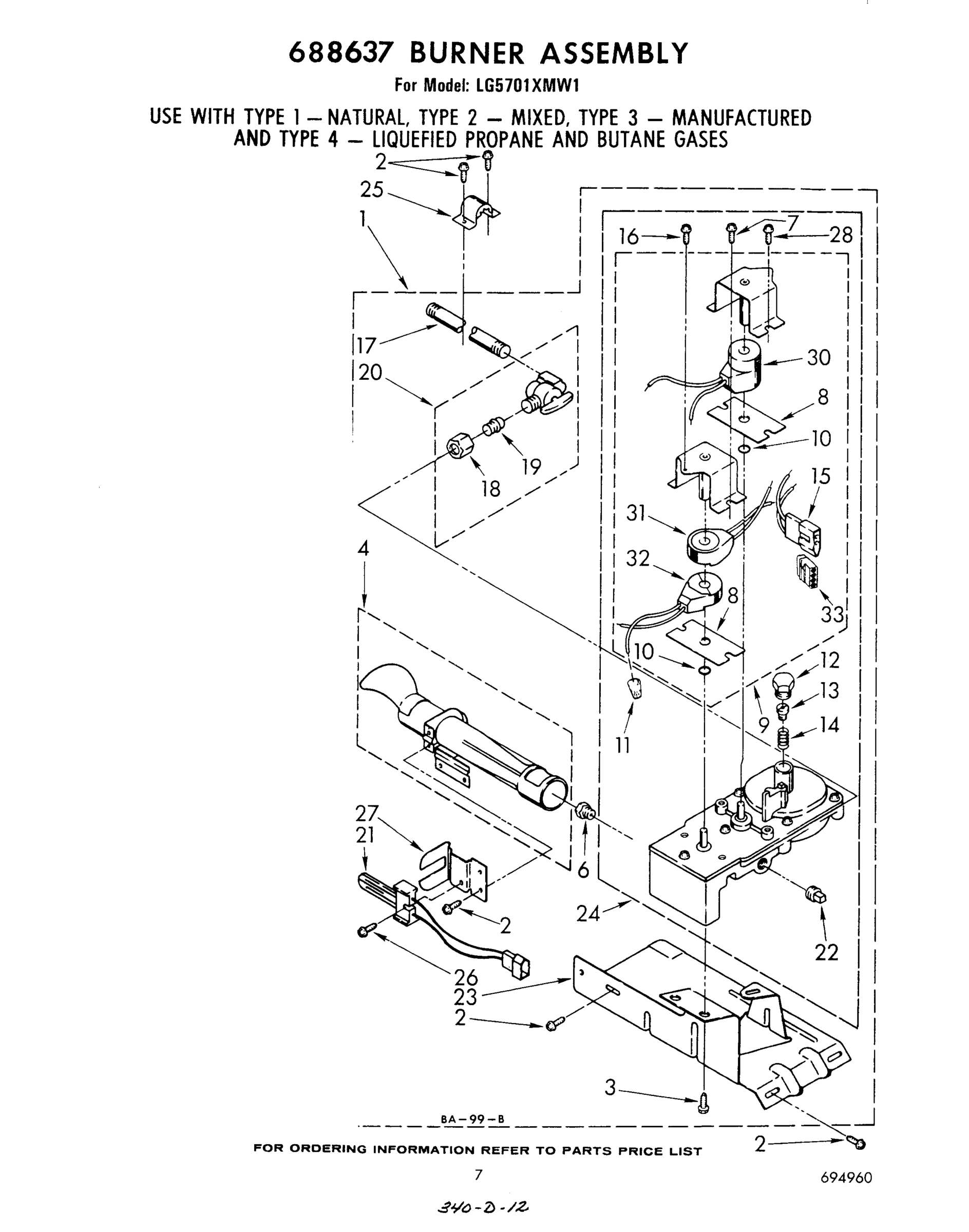 05 - 688637 BURNER