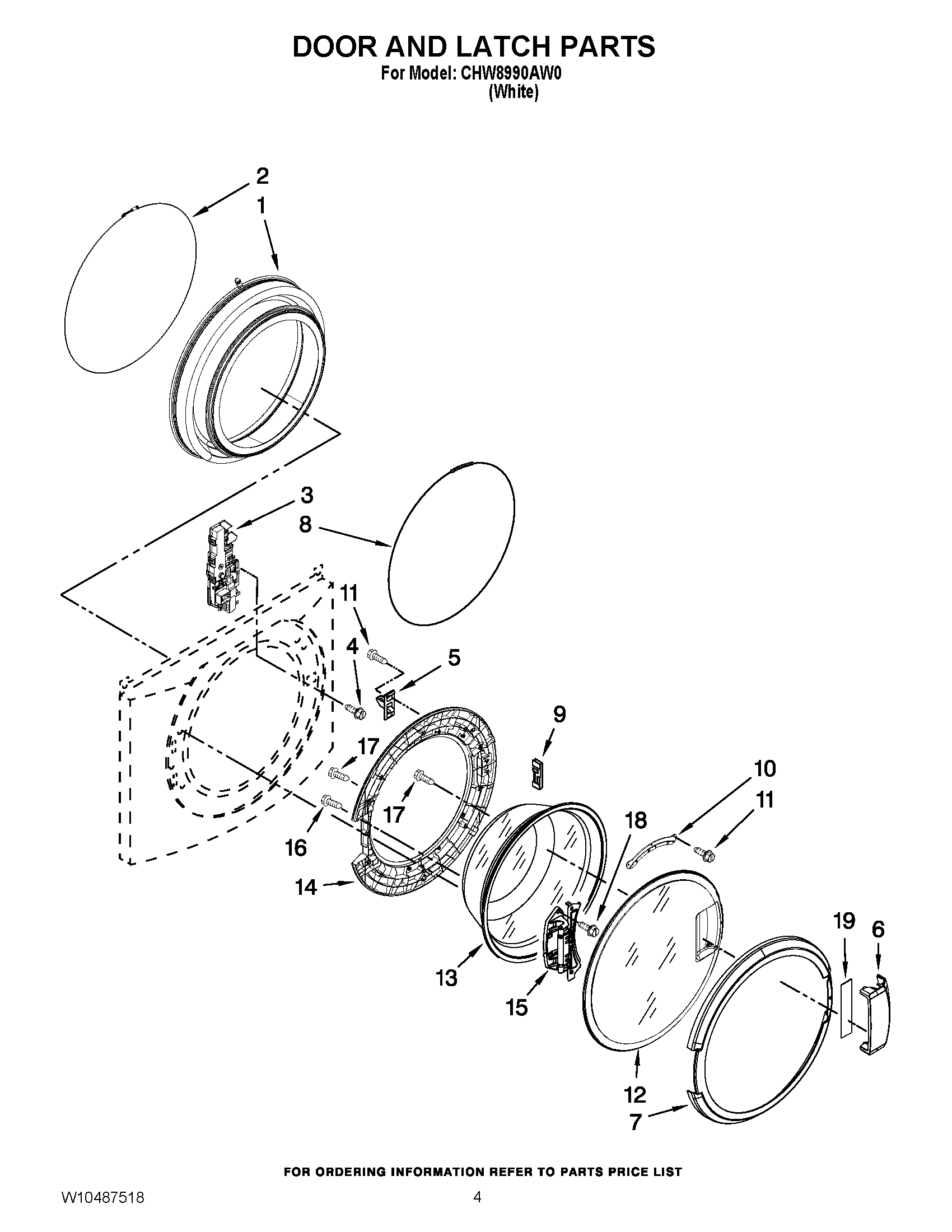 02 - DOOR AND LATCH PARTS