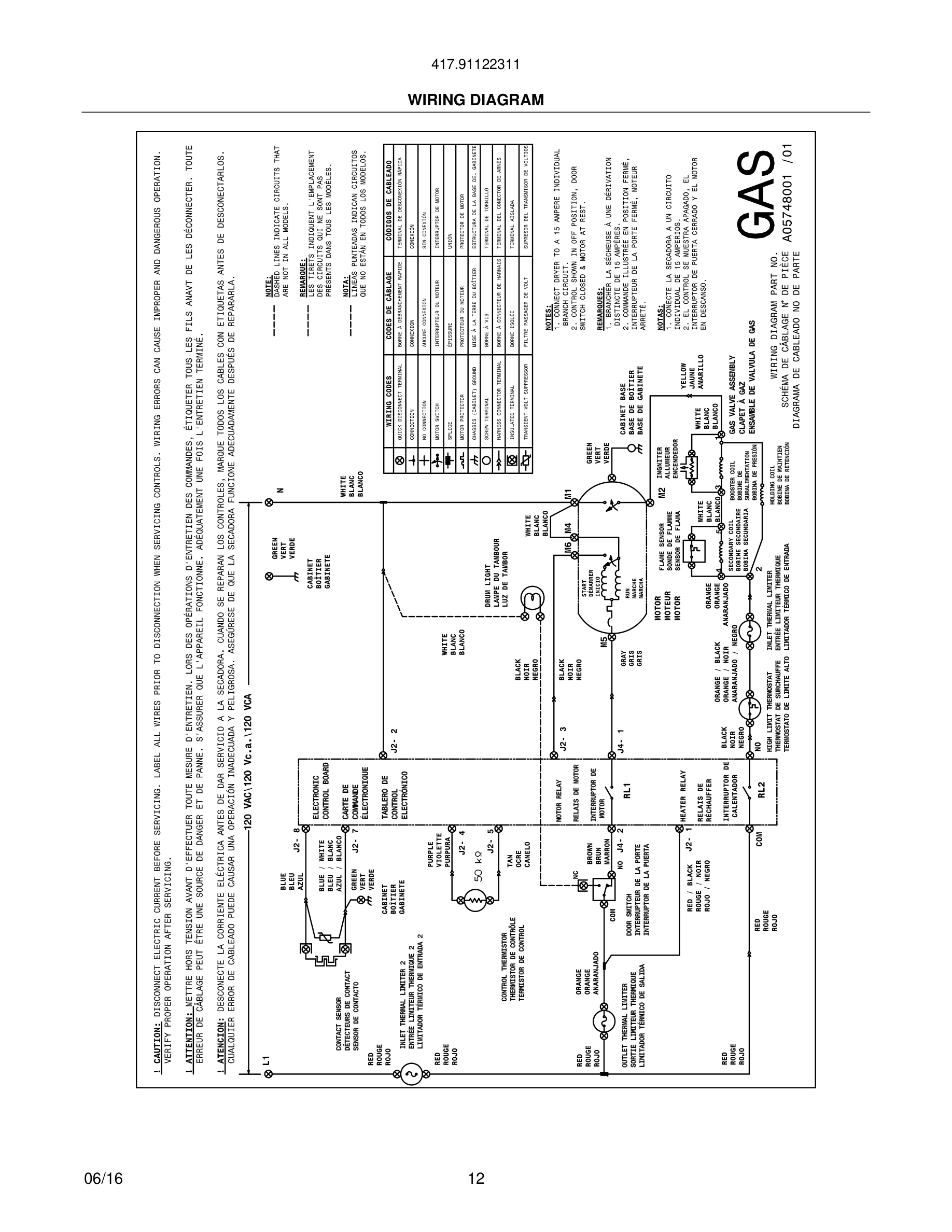 12 - WIRING DIAGRAM