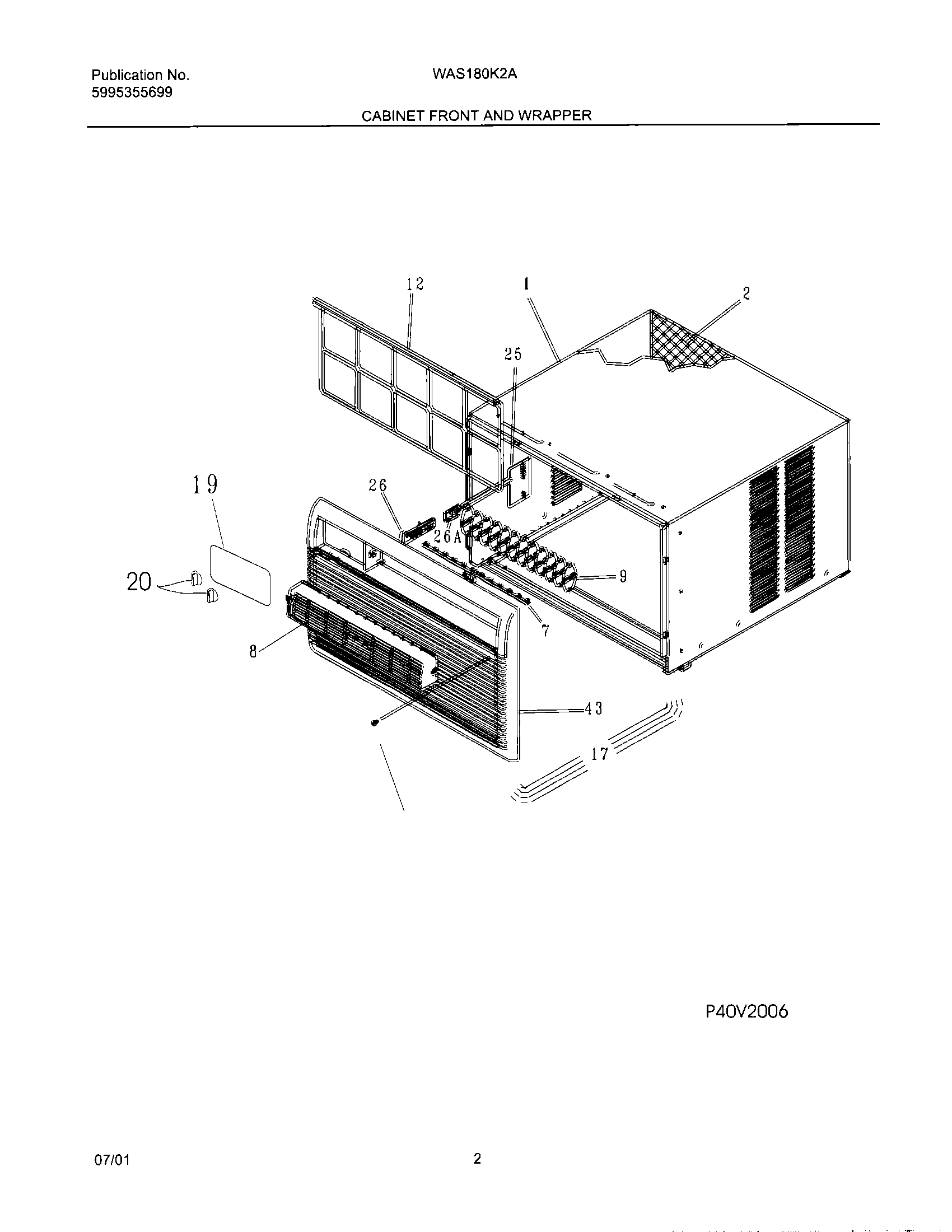 03 - CABINET FRONT & WRAPPER