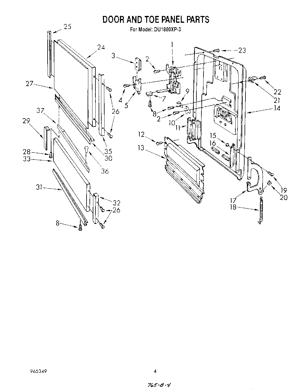 03 - DOOR AND TOE PANEL