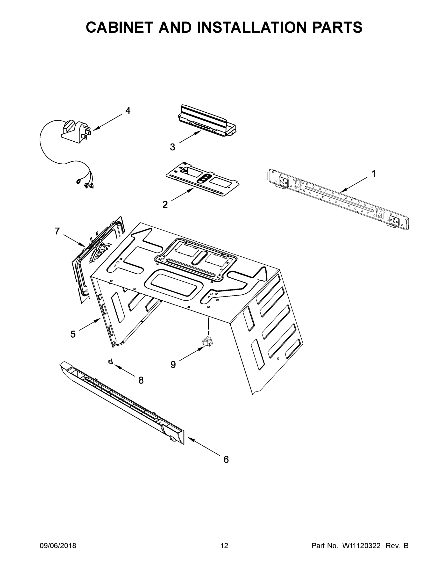 07 - CABINET AND INSTALLATION PARTS