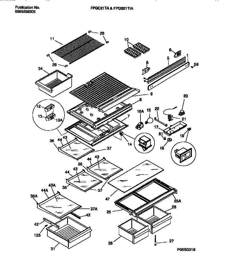 04 - SHELVES, CONTROLS, DIVIDER, MULLION