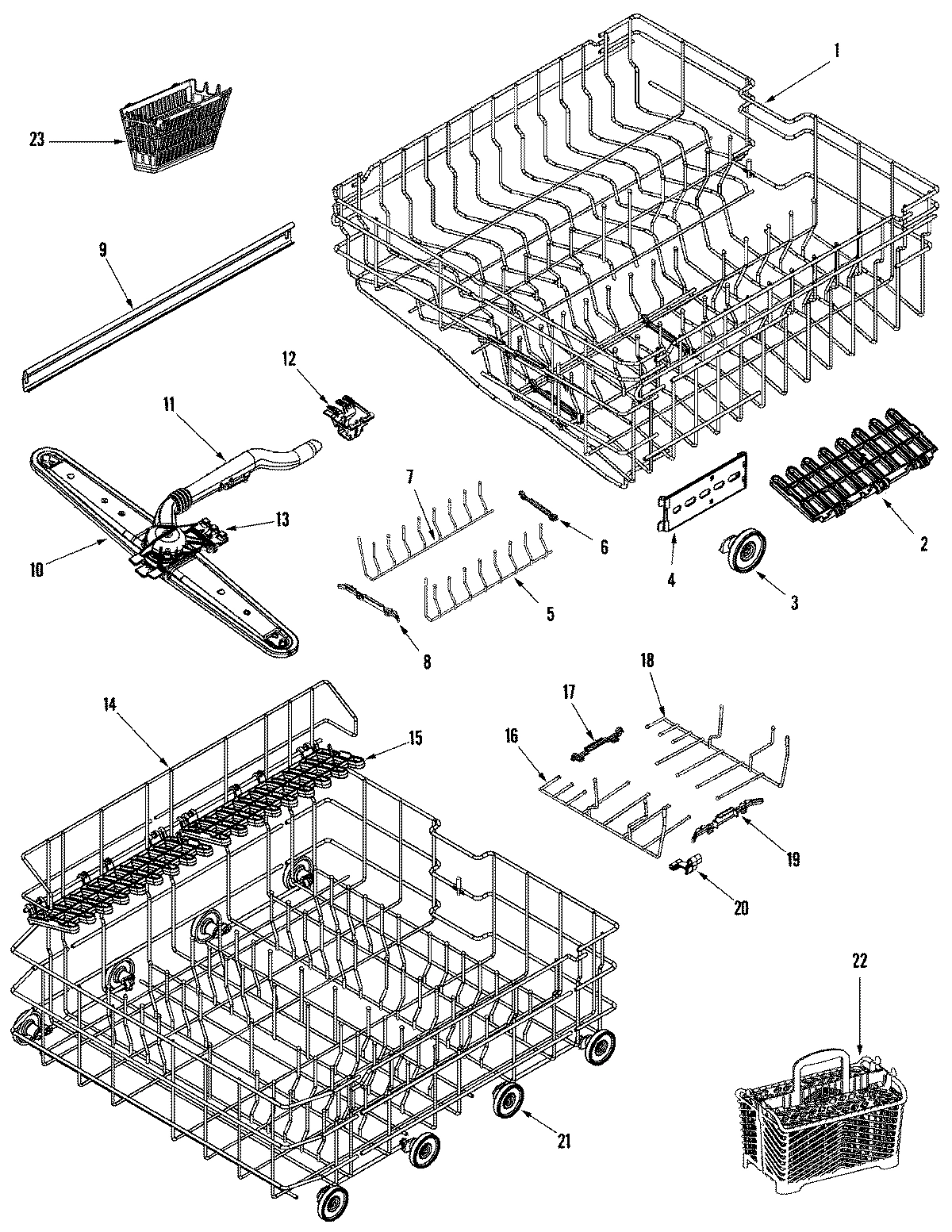 04 - RAIL & RACK ASSEMBLY