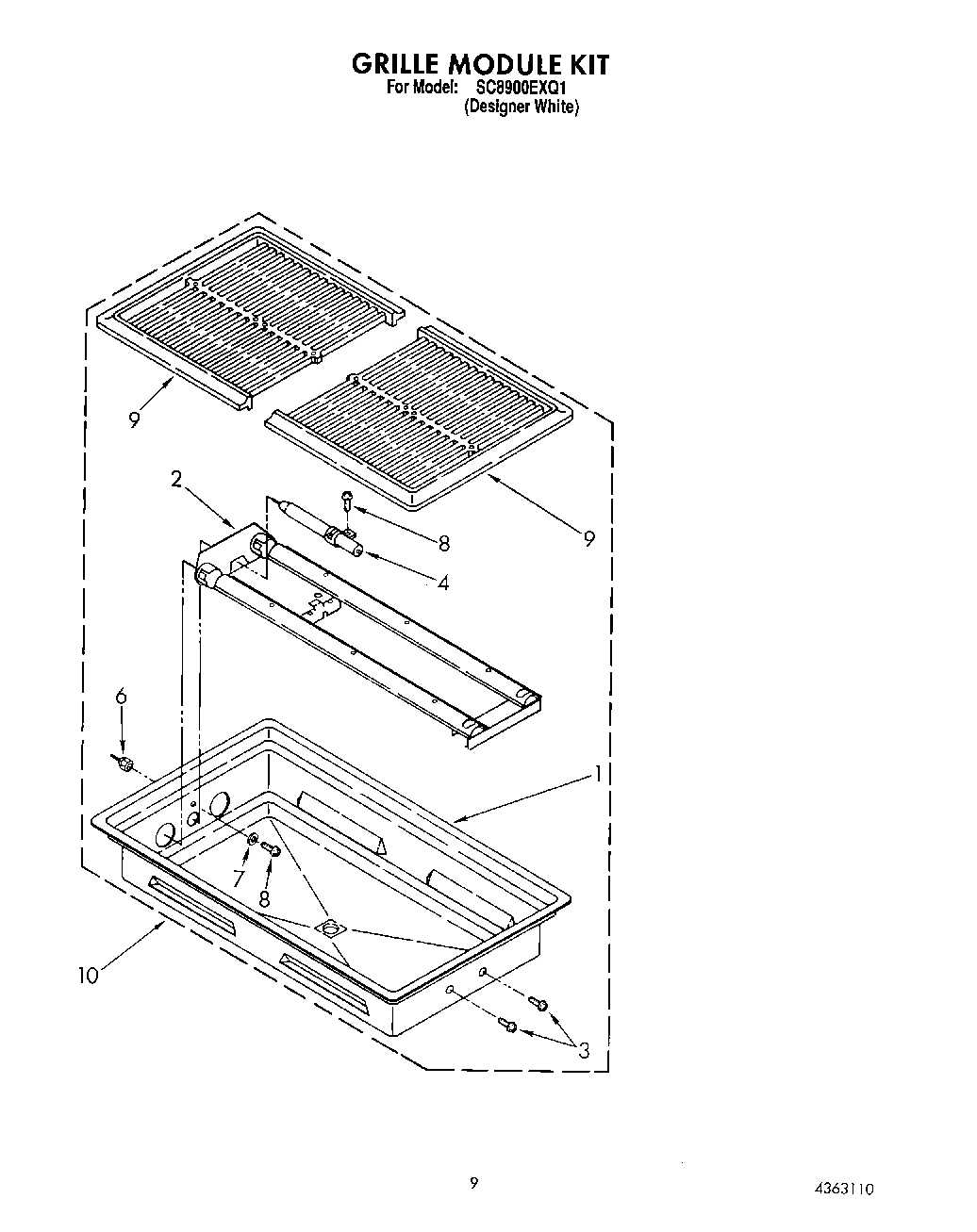 07 - GRILLE MODULE KIT