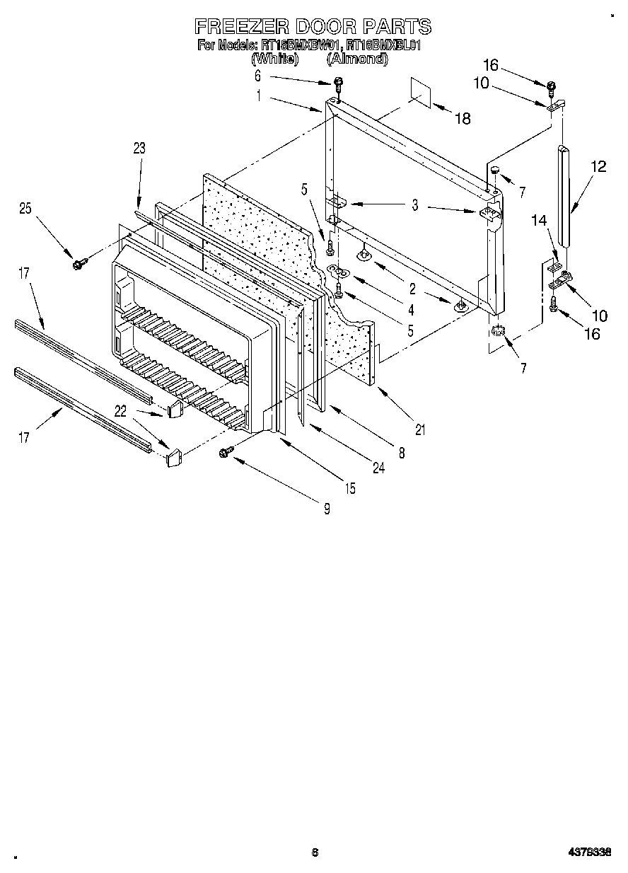 05 - FREEZER DOOR