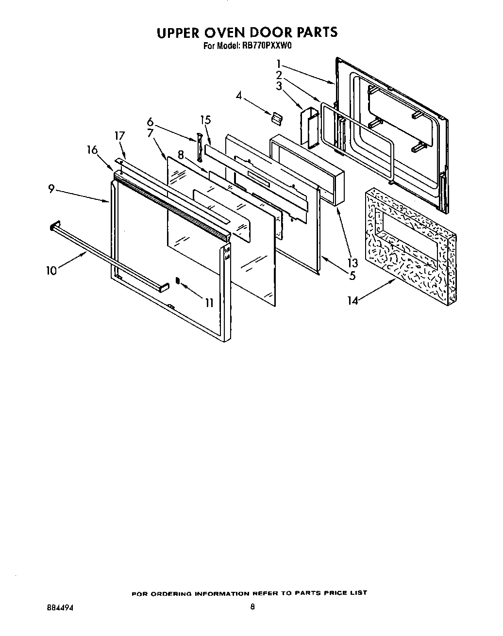 05 - UPPER OVEN DOOR