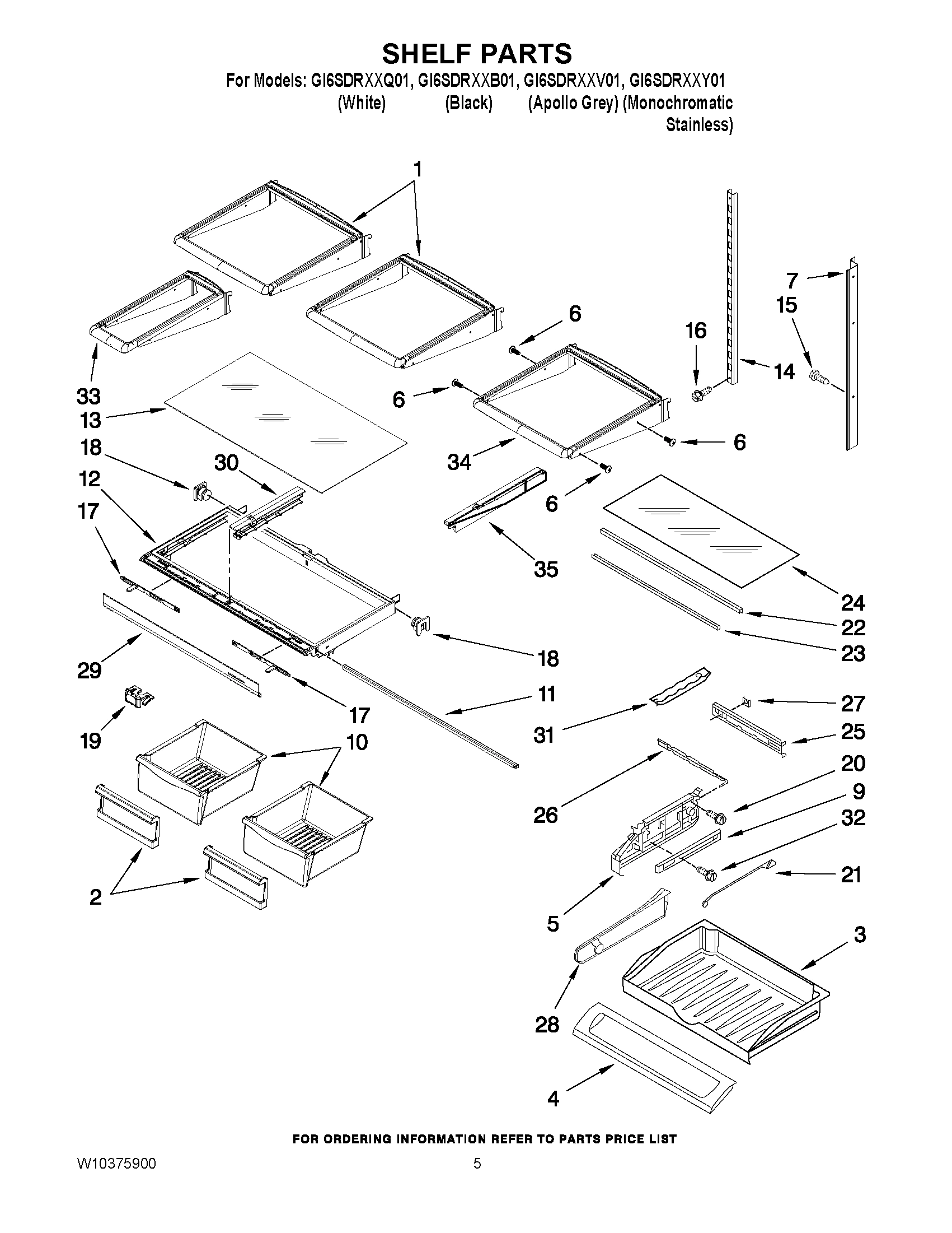 03 - SHELF PARTS