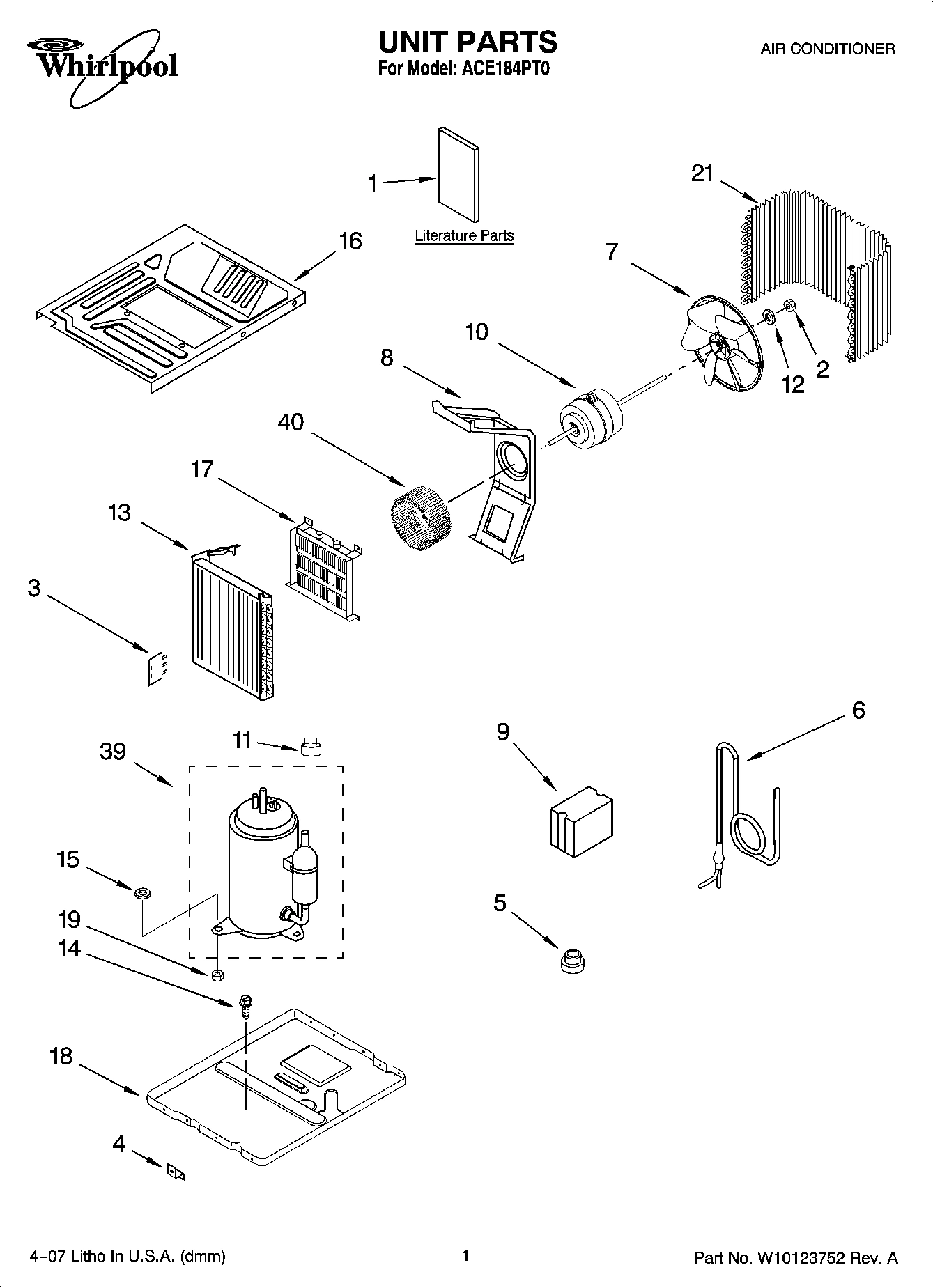 01 - UNIT PARTS