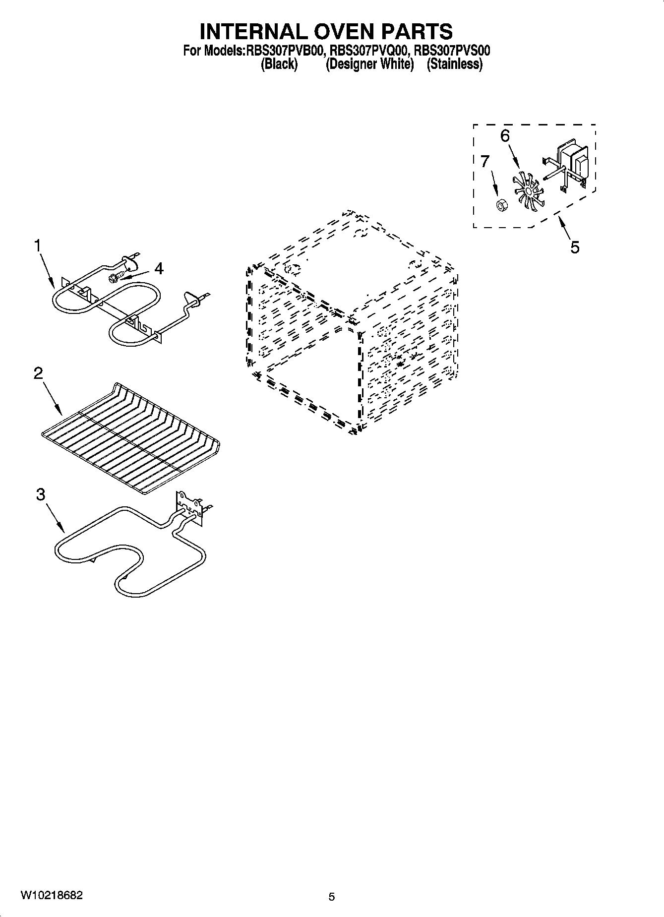 04 - INTERNAL OVEN PARTS