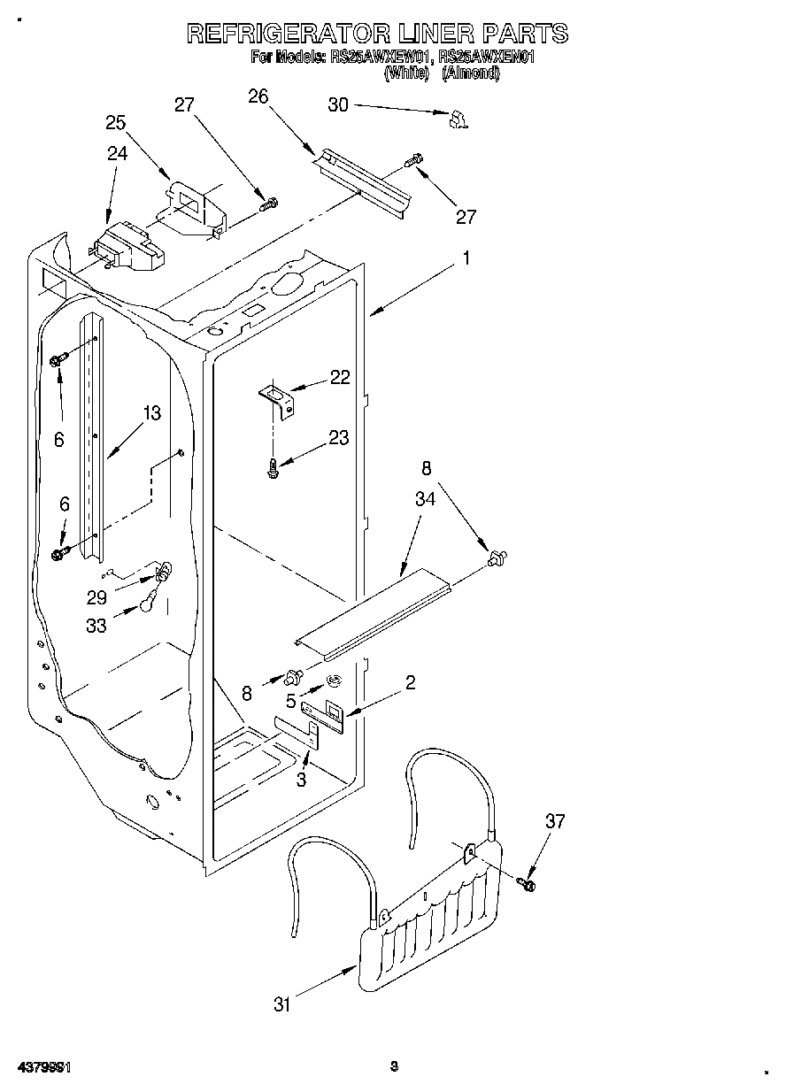 02 - REFRIGERATOR LINER