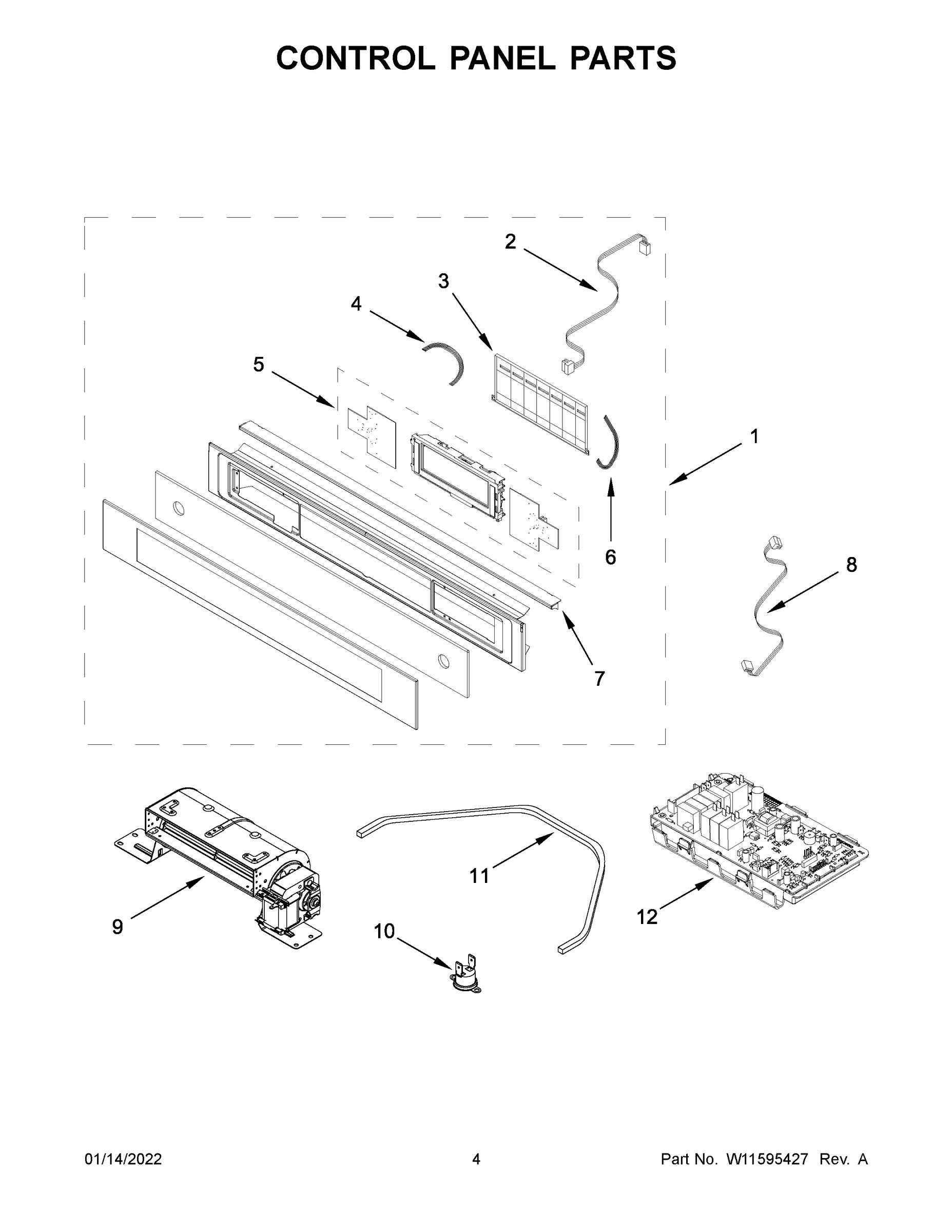03 - CONTROL PANEL PARTS