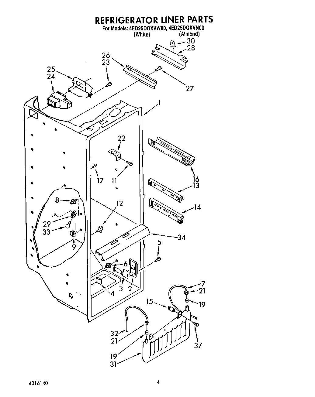 03 - REFRIGERATOR LINER