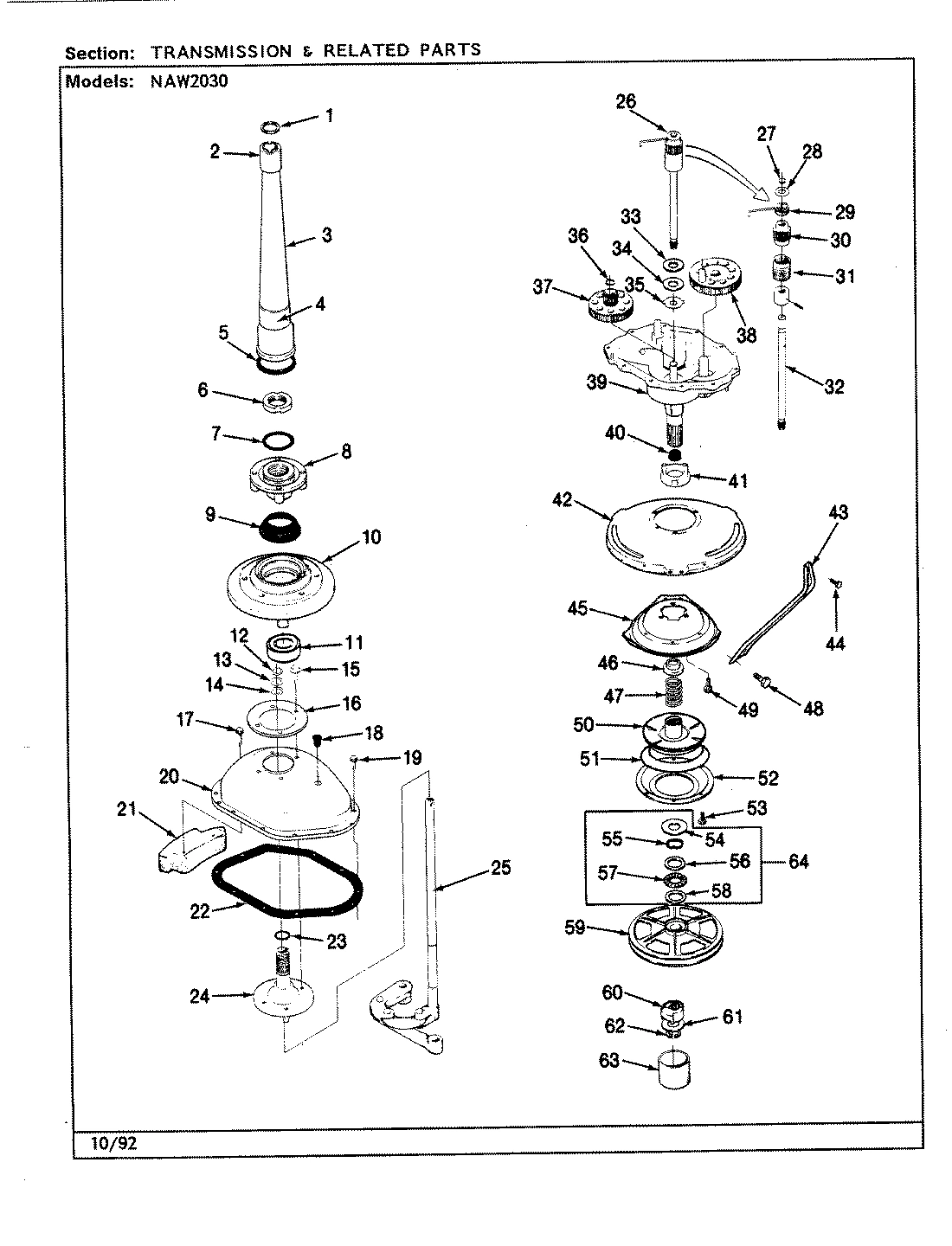 07 - TRANSMISSION & RELATED PARTS (REV. F-K)