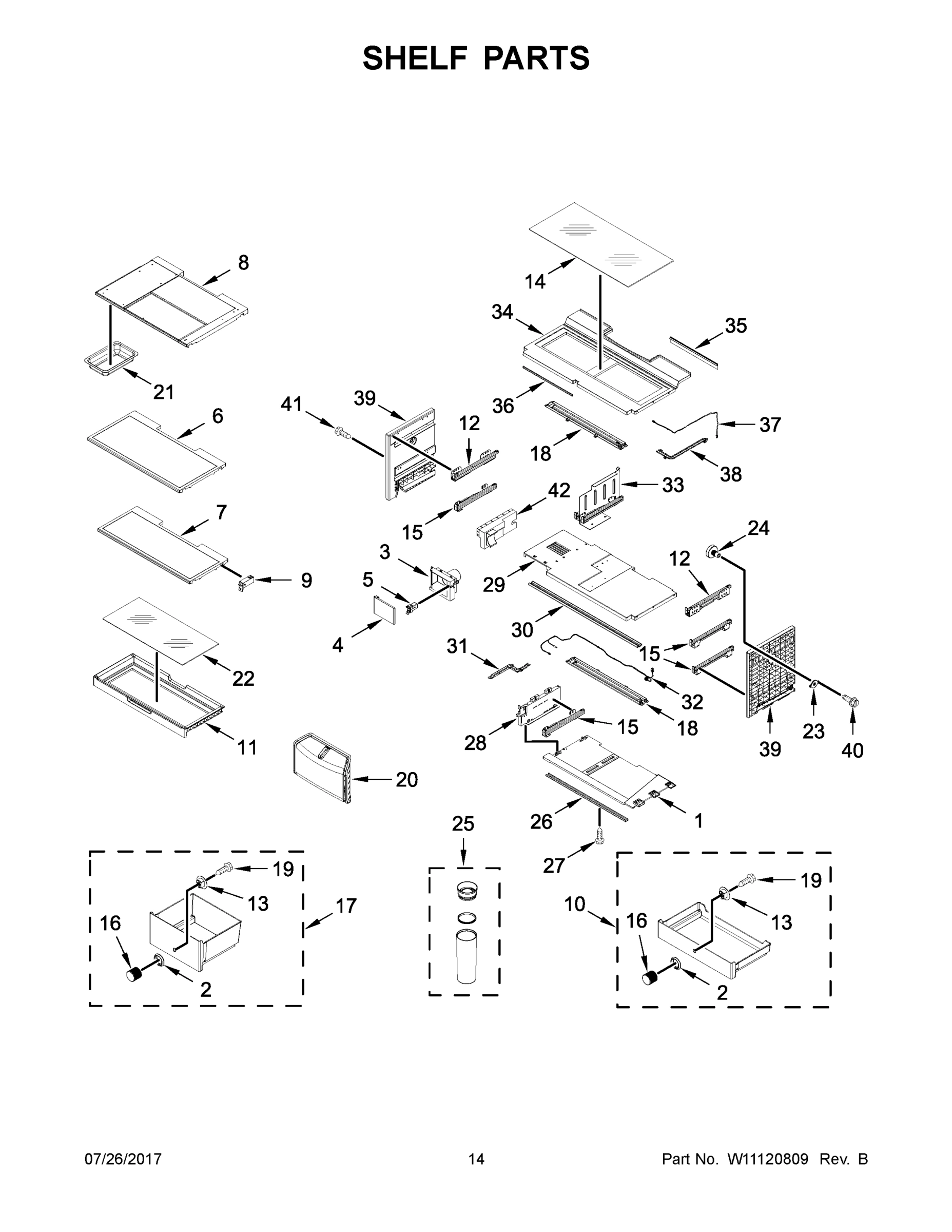 08 - SHELF PARTS