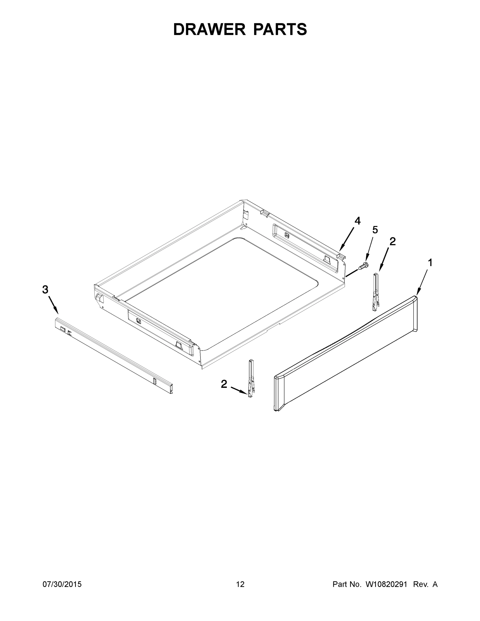 07 - DRAWER PARTS