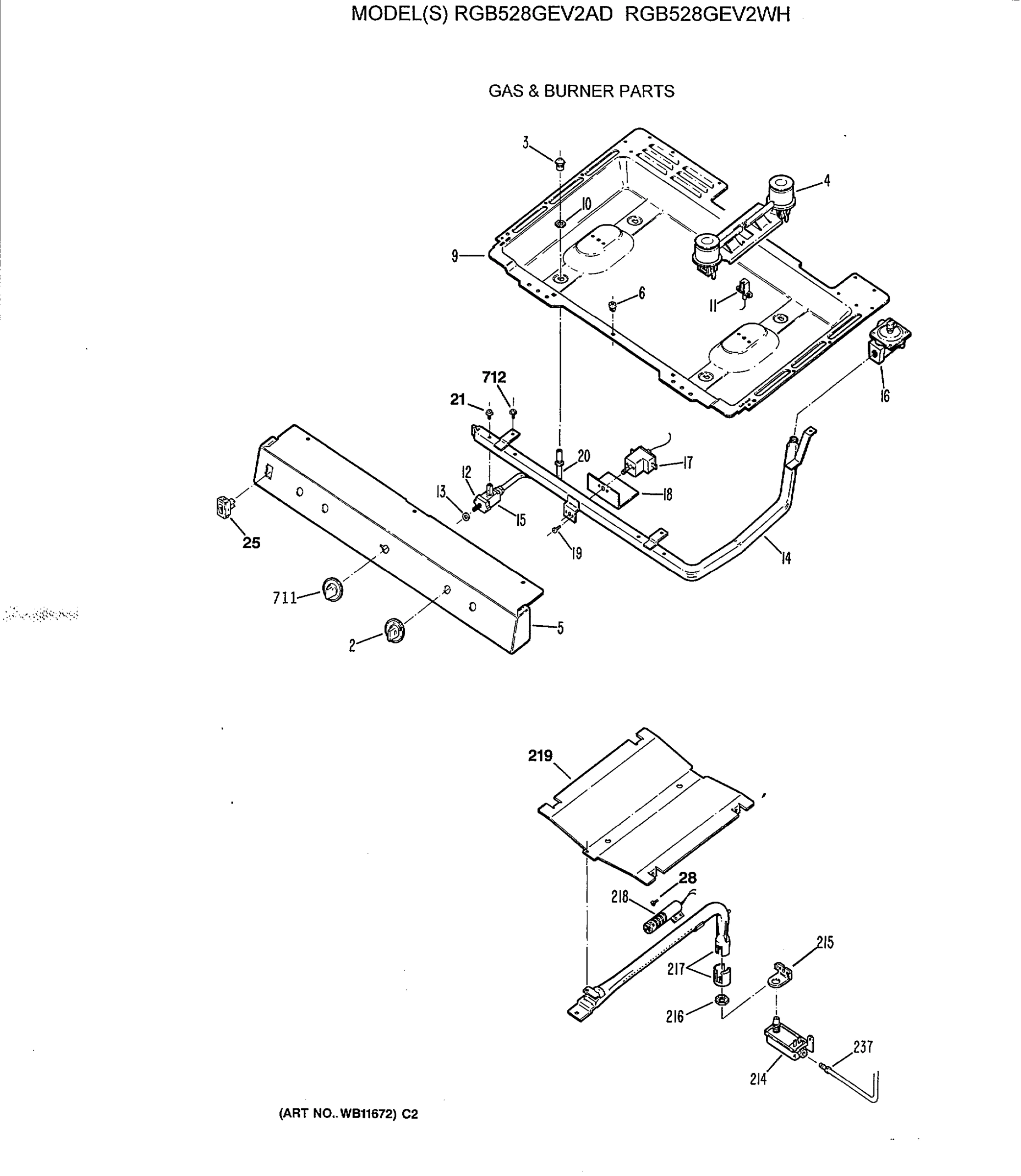 GAS & BURNER PARTS