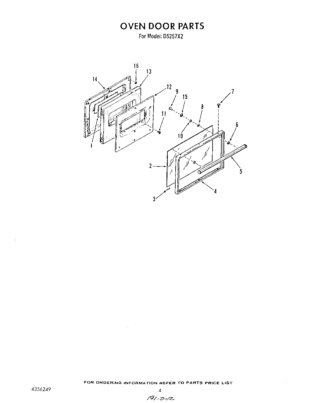 04 - OVEN DOOR
