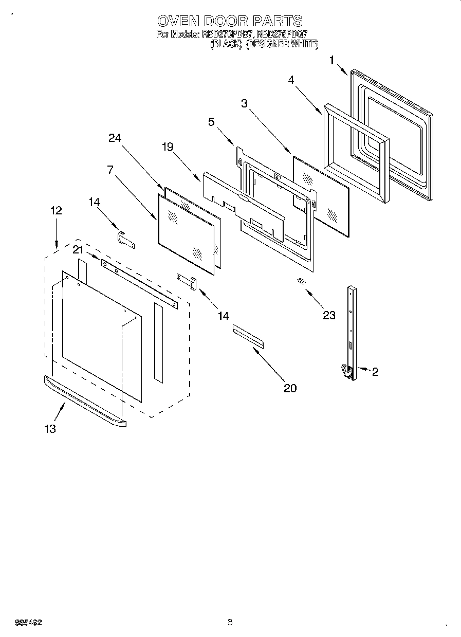 02 - OVEN DOOR