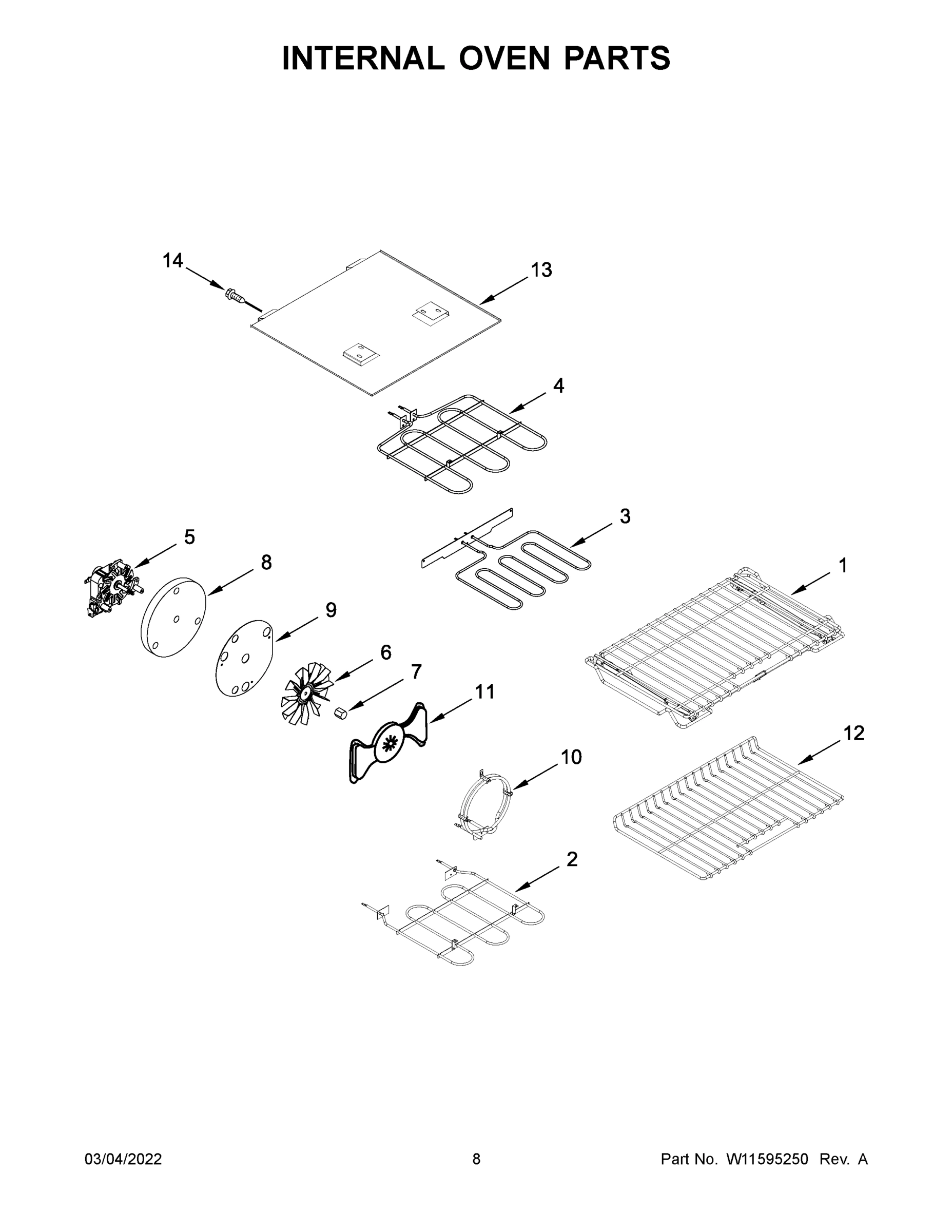 05 - INTERNAL OVEN PARTS