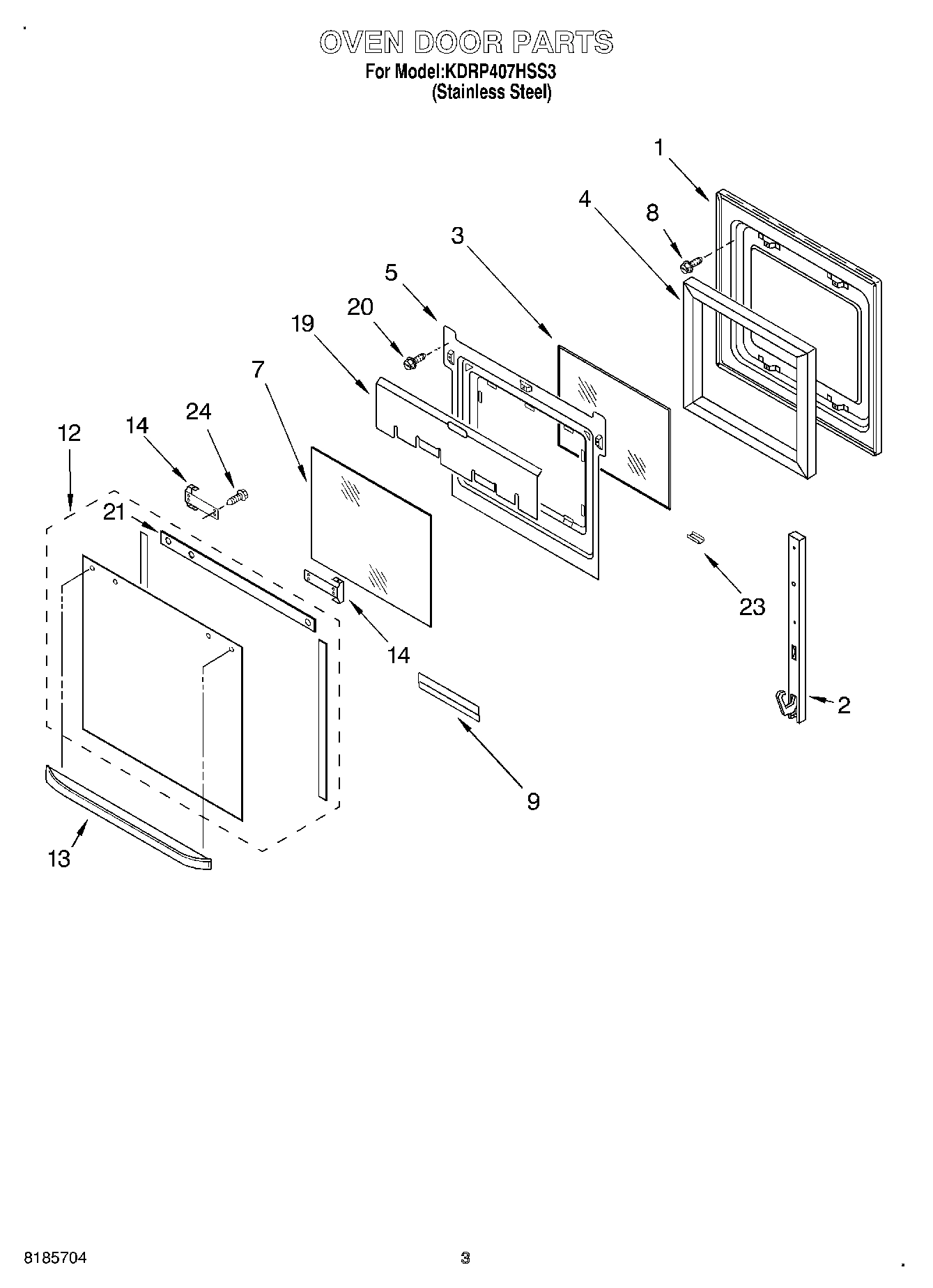 02 - OVEN DOOR