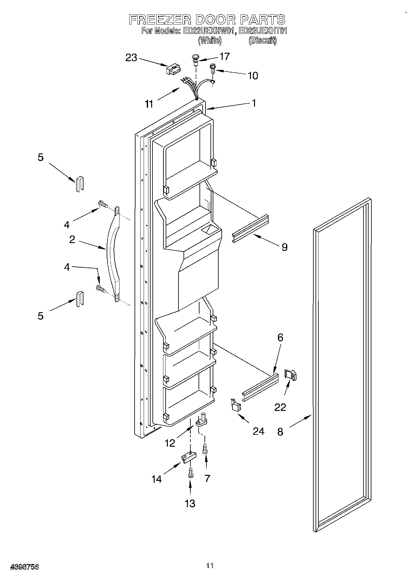 07 - FREEZER DOOR