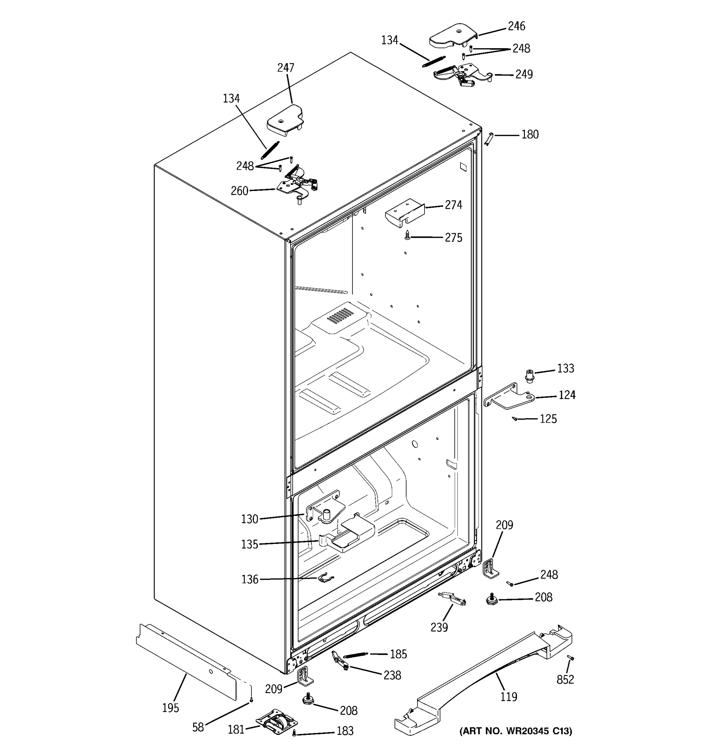 CASE PARTS