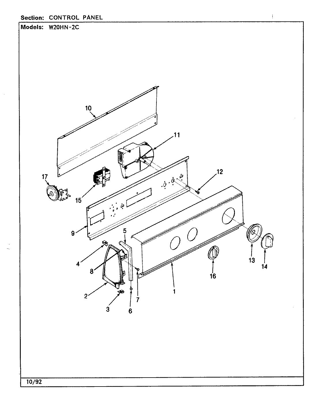 05 - CONTROL PANEL (REV. H-M)