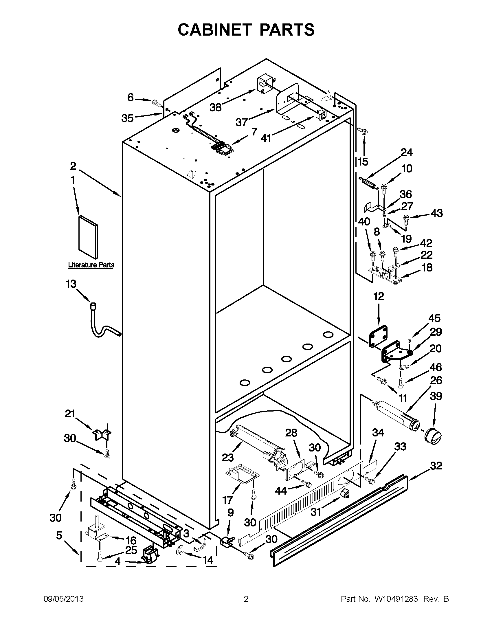 02 - CABINET PARTS